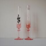 Paire vases soliflore