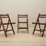 Set of three pine chairs, 1990s, Scandinavian design, manufacture: Denmark