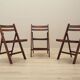 Set of three pine chairs, 1990s, Scandinavian design, manufacture: Denmark