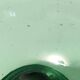 Hand Blown Green Glass Centerpiece / Bowl, Made in Empoli, Italy