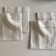 Pair of shortsowing pillowcase in linen wire without monogram