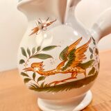 Milk jar decorated with Moustiers