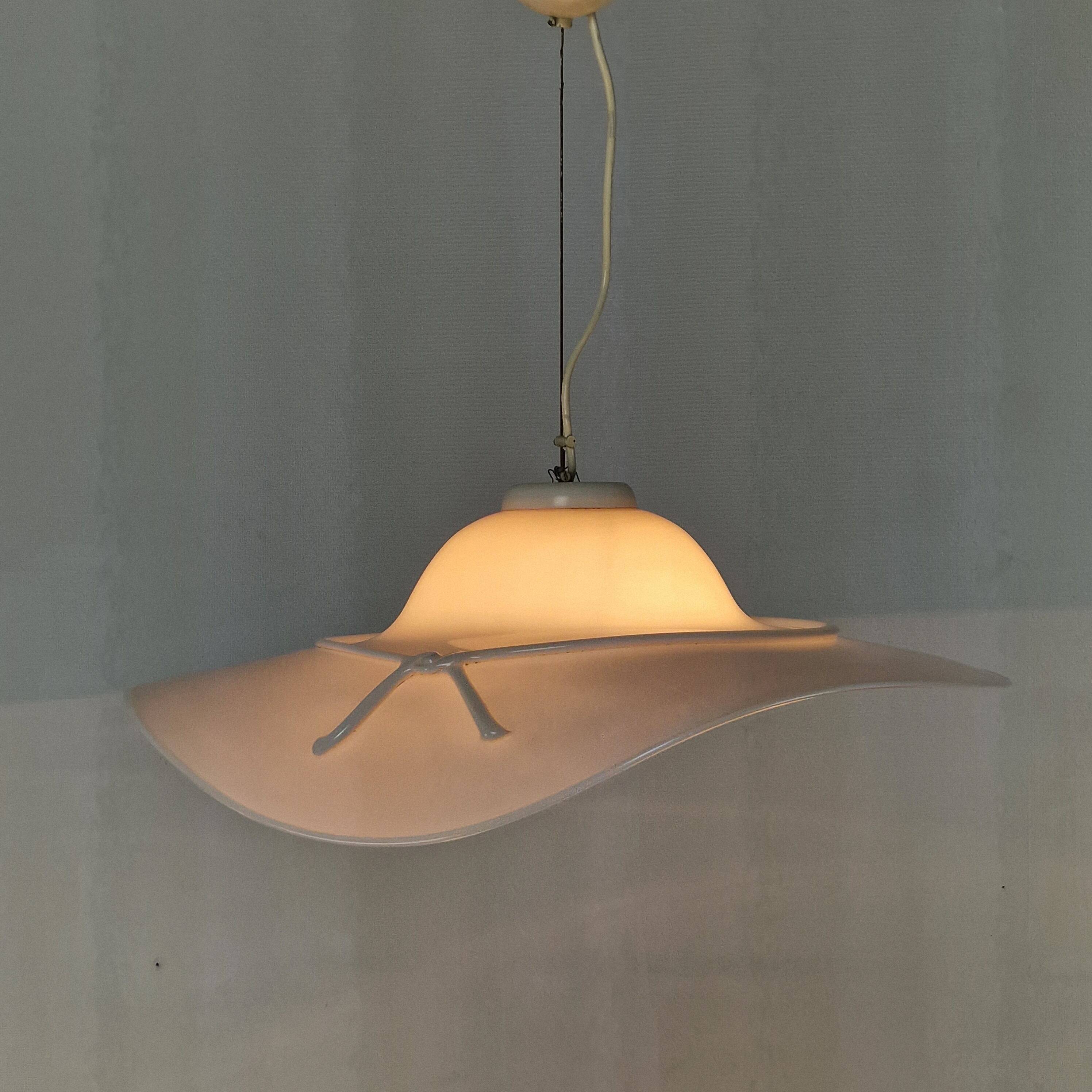 The Art of Venetian Glass: 1970s Murano "Cappellina" Pendant Chandelier