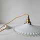 Pendant in serrated opaline