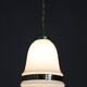 Peter Behrens “Luzette” Art Deco opaline glass pendant, Germany, 1930s