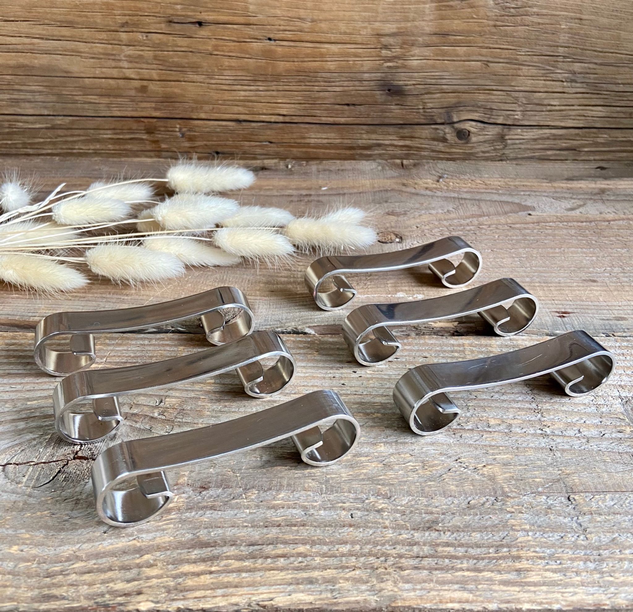 6 vintage knife holders