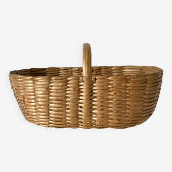 Panier tressé vintage