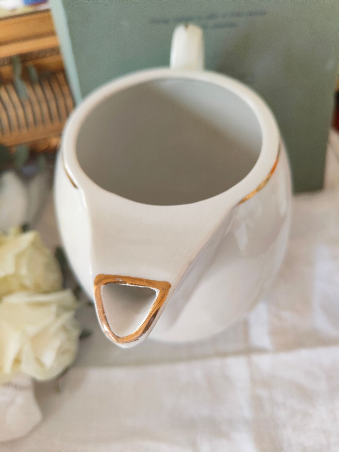 Earthenware coffee pot - KG Lunéville