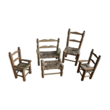 Doll furniture set