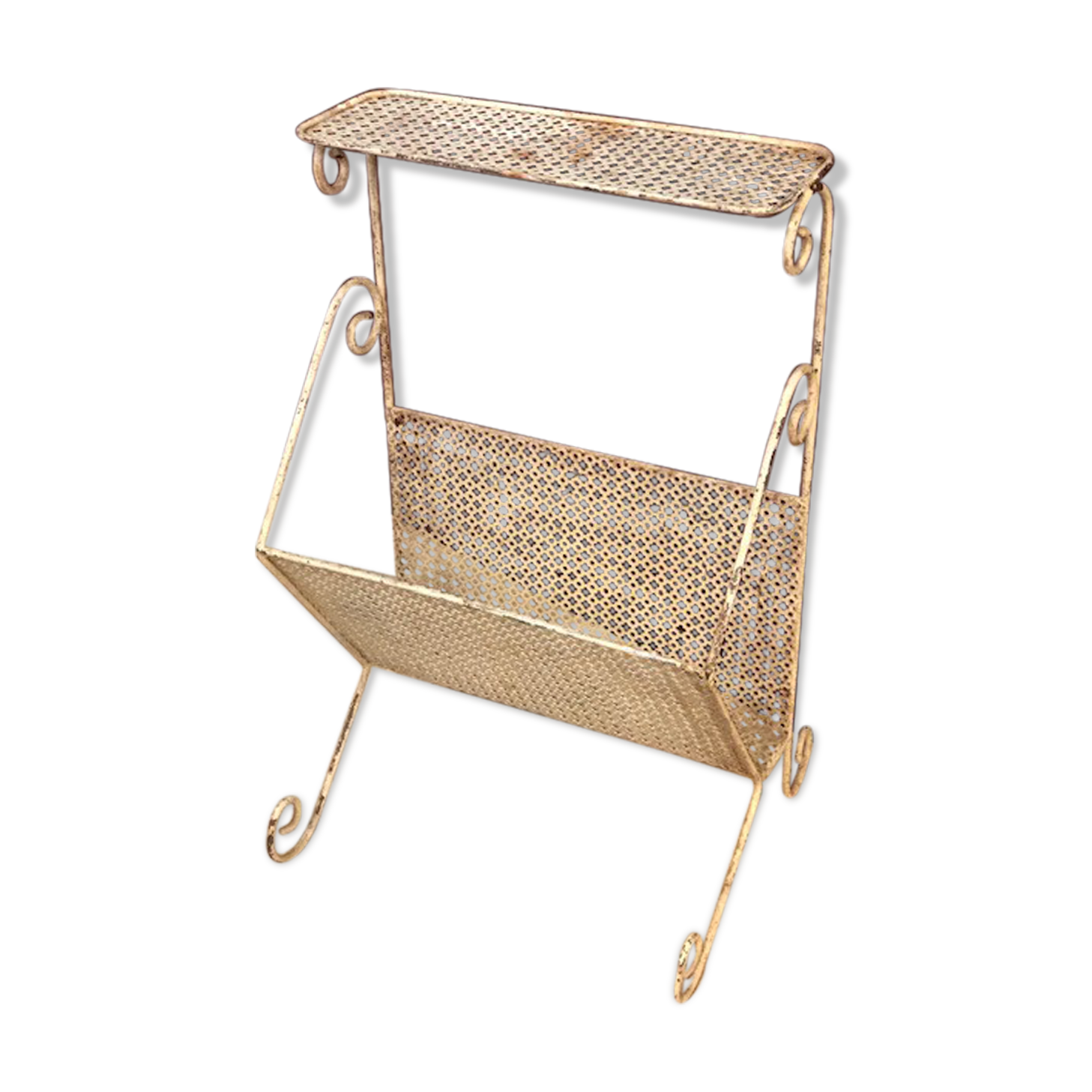 Vintage magazine door