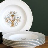 6 soup plates from Bavaria Germany in very good condition