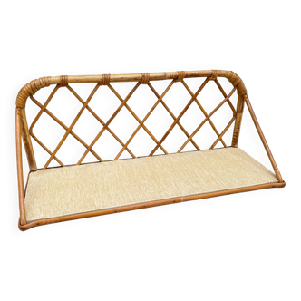 Rattan wall shelf design 50