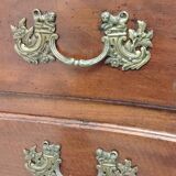 Rustic walnut chest of drawers from the 18th century