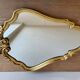 Vintage baroque style gilded mirror