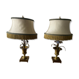 Pair of house Charles lamps