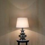 1950s vintage chromed table lamp