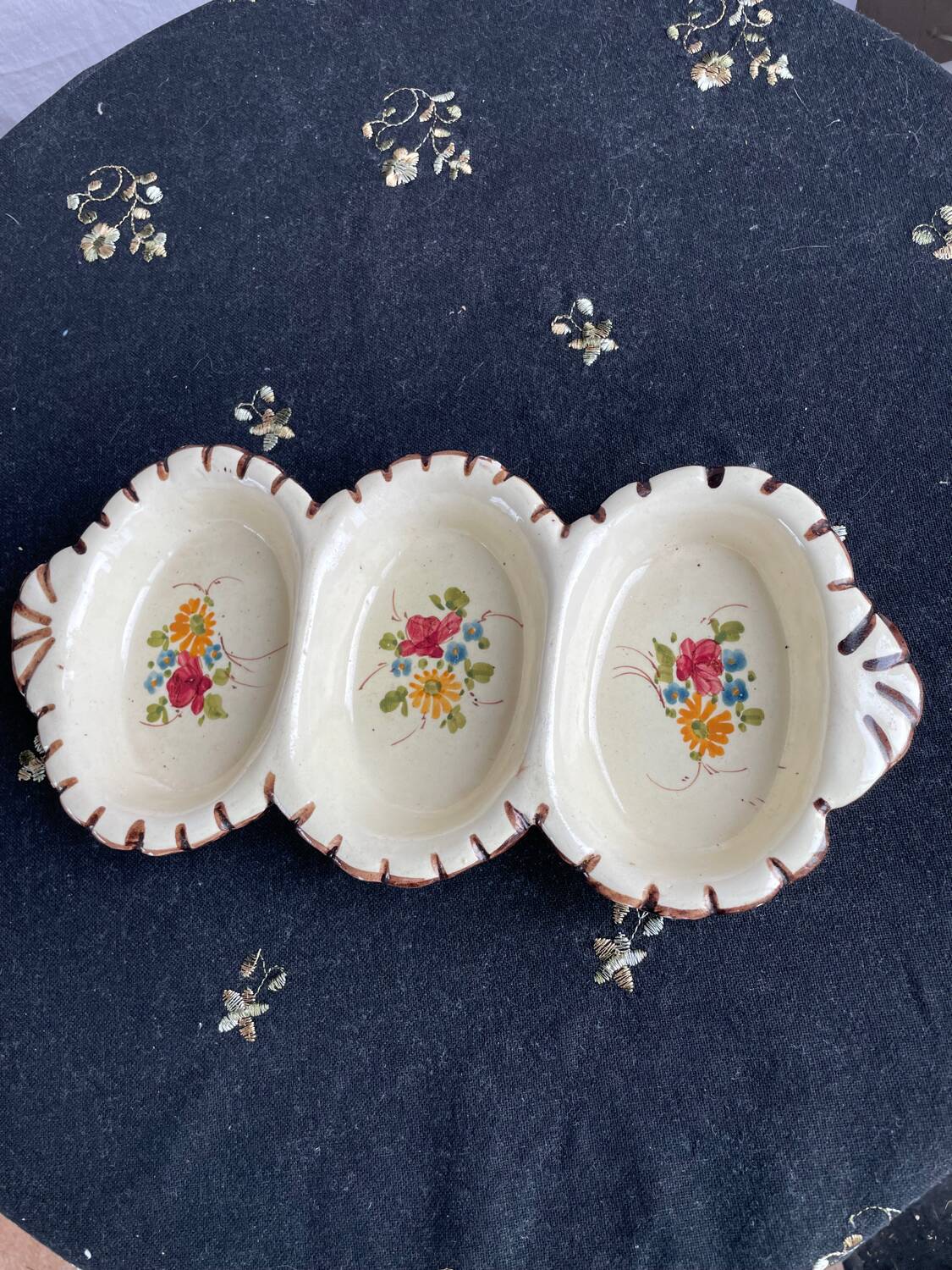 Jérôme Massier Vallauris compartment dish