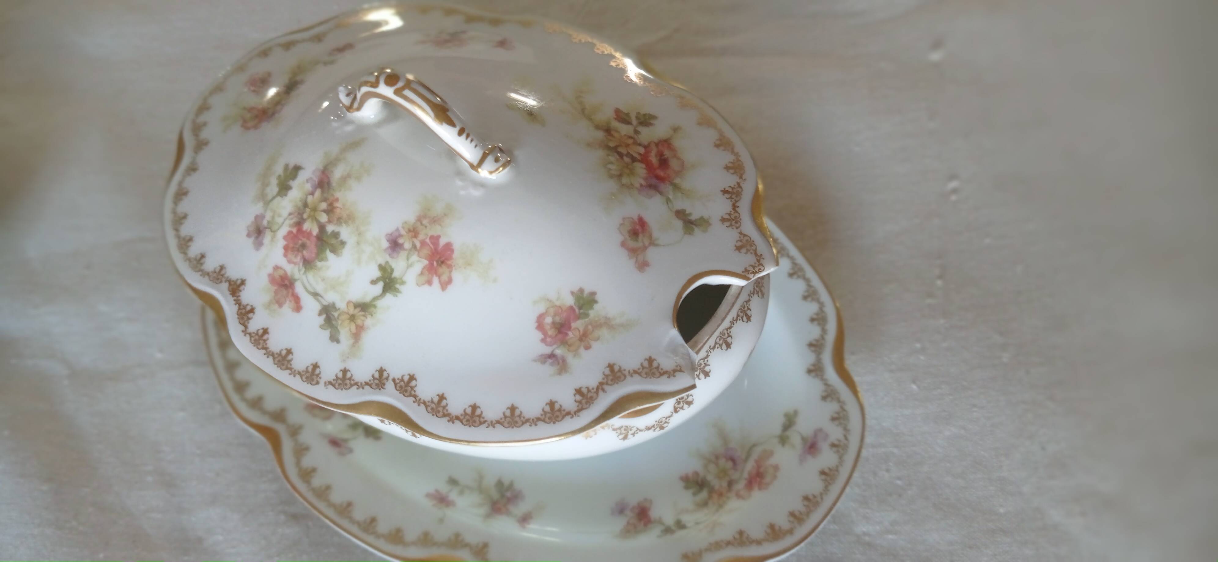 Services de vaisselle Haviland, porcelaine de Limoges