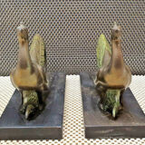 Pair of regulated and marble greenhouse books