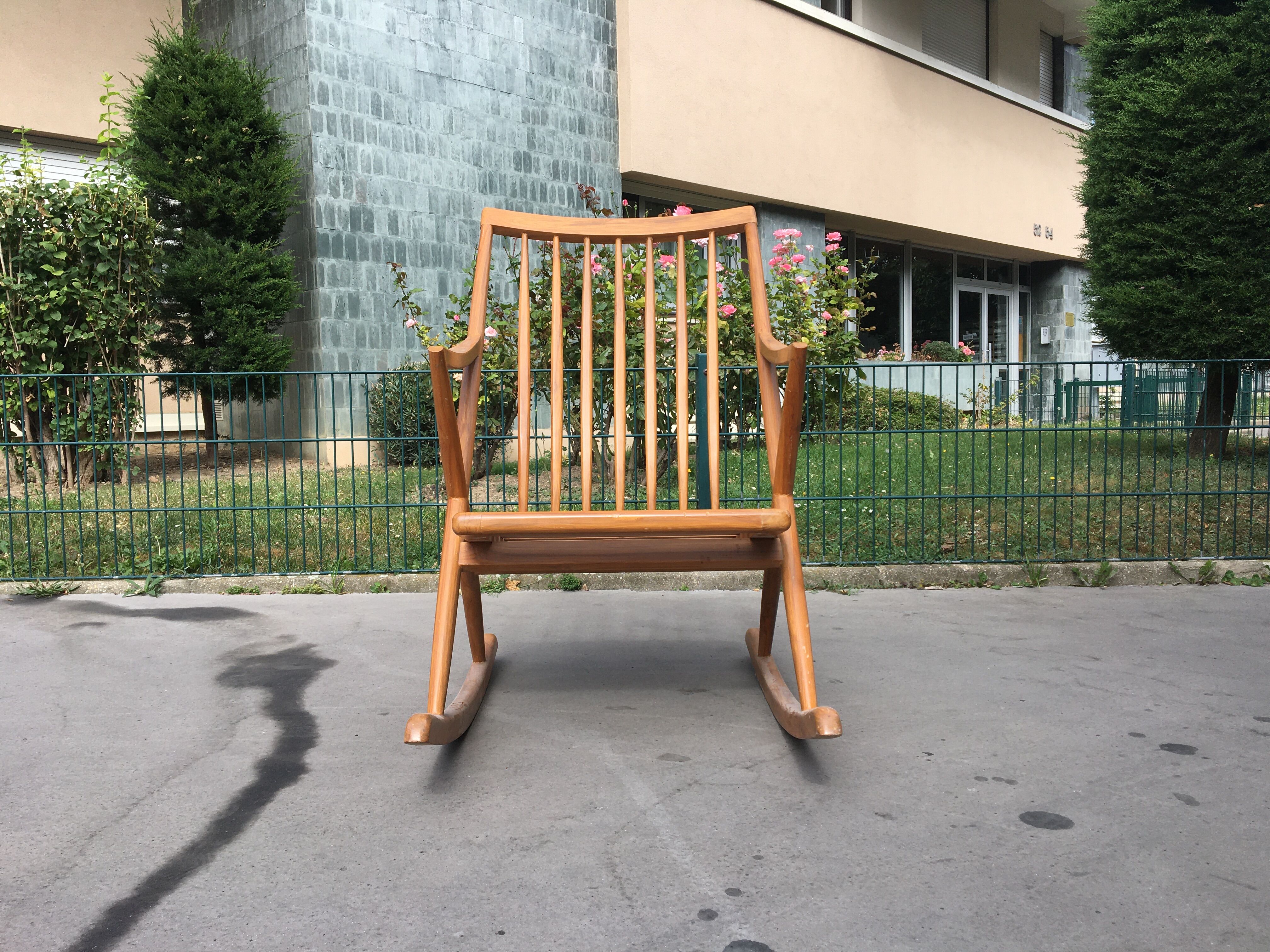 Scandinavian rocking chair