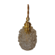 Baladeuse en verre ciselé