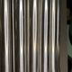 Raak 'concorde' pair of wall lights, 'organ tube' type in brushed aluminium, ca 1970