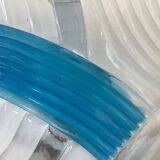 Applique Verre Murano I Tre Relief Vintage Années 1980