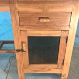 Ancien bureau en teck birman