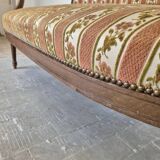 Louis XVI style two-seater sofa bench from the 1900s