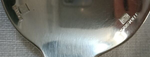 Lot 73 couverts christofle modèle talisman laque de chine couleur siena