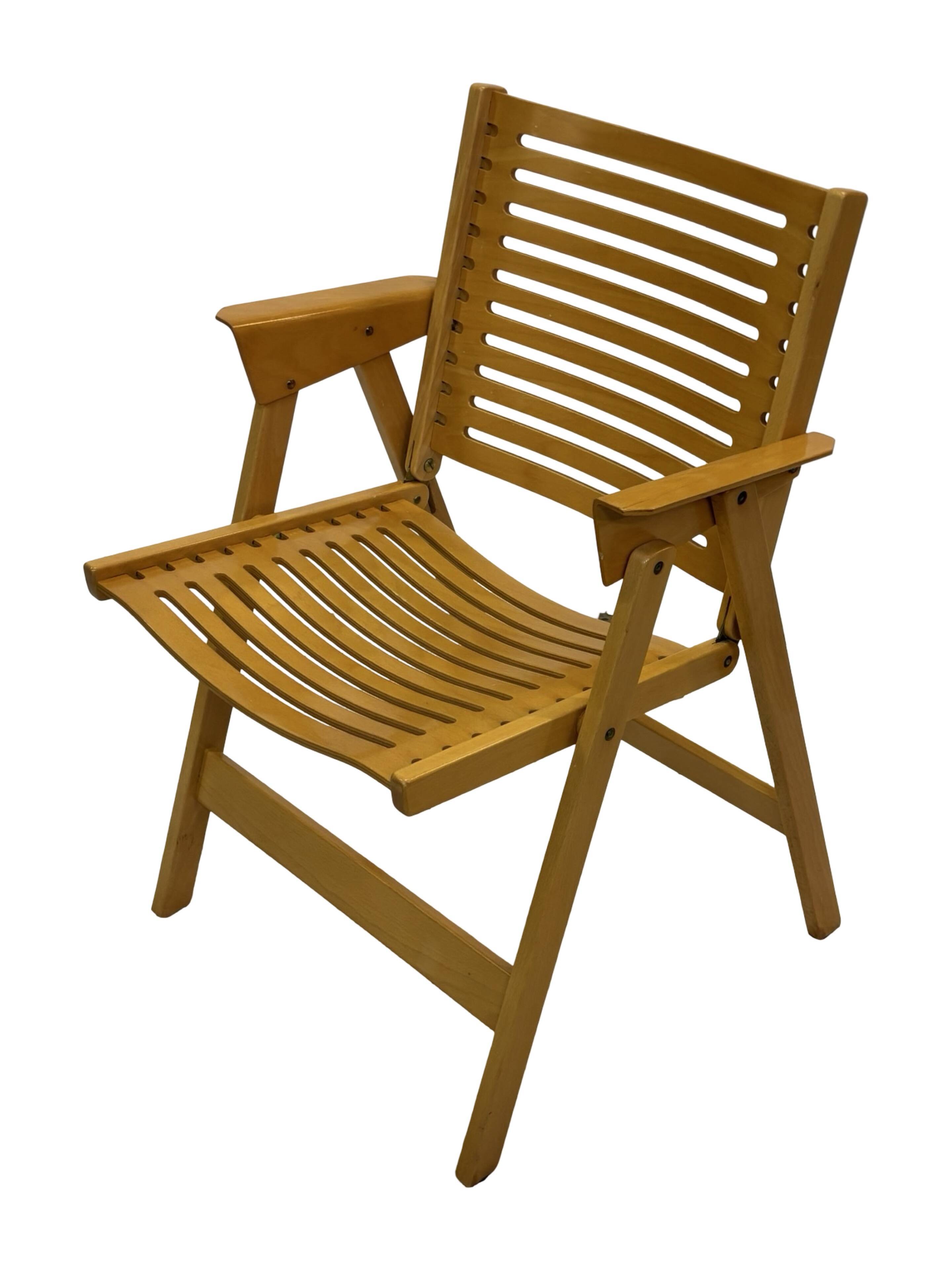 Niko Kralj Rex Plywood Folding Chair for Stol 1950s in wood