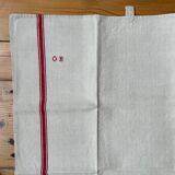 Set of 2 old linen tea towels