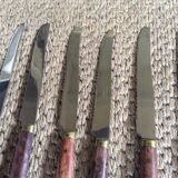 Series of 12 table knives