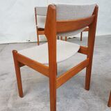 Set of 4 dining chairs made in Norway