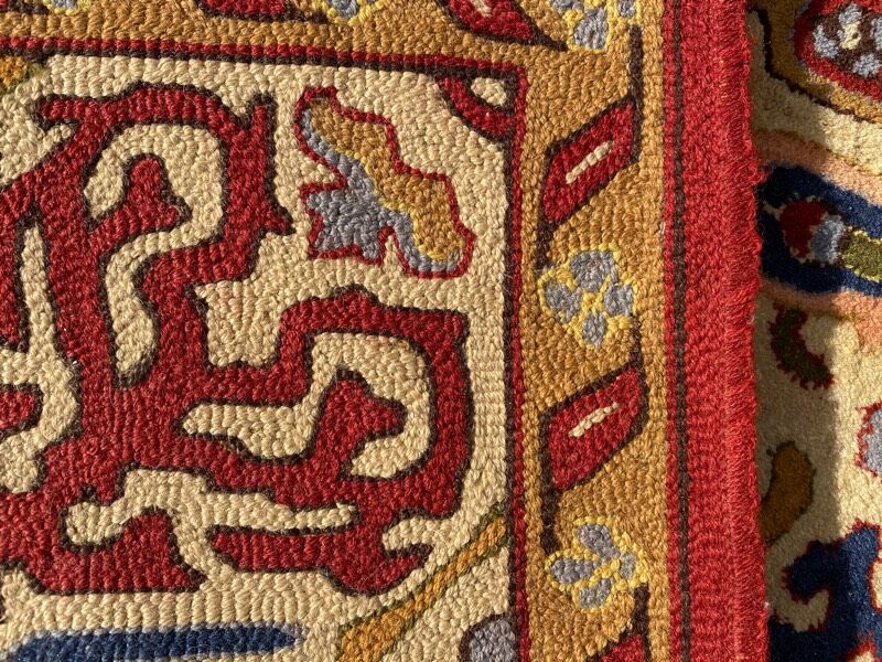 Old French carpet Janus 200x296 cm