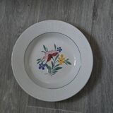 set of 6 Fabiola Digoin Sarreguemines soup plates