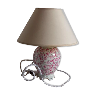 Old porcelain lamp