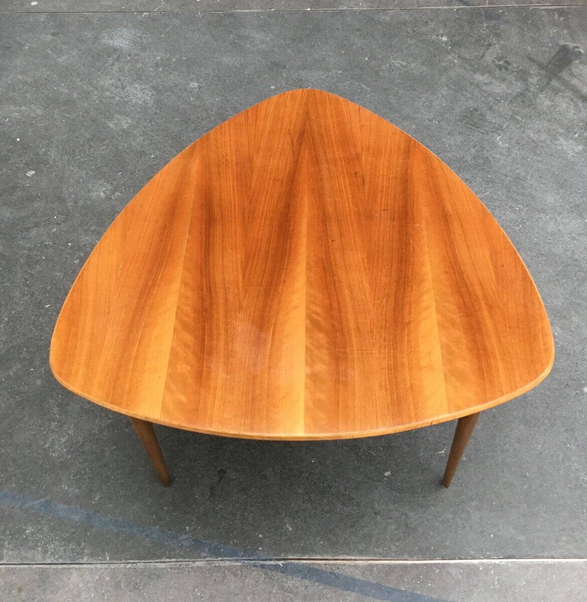Mid-century tripod coffee table