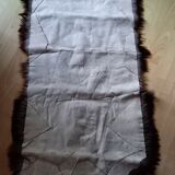 Long-haired goatskin mats