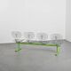 Michel Cadestin : Banc Beaubourg à 4 assises 1974