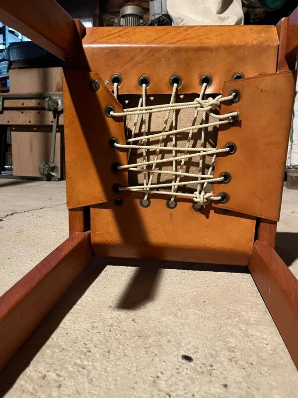 1 lot de 6 chaises par Pierre Chapo