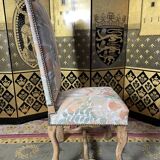 Suite of 6 Louis XIII style chairs, sheep bone