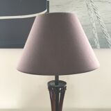 Lampe rotin et corde