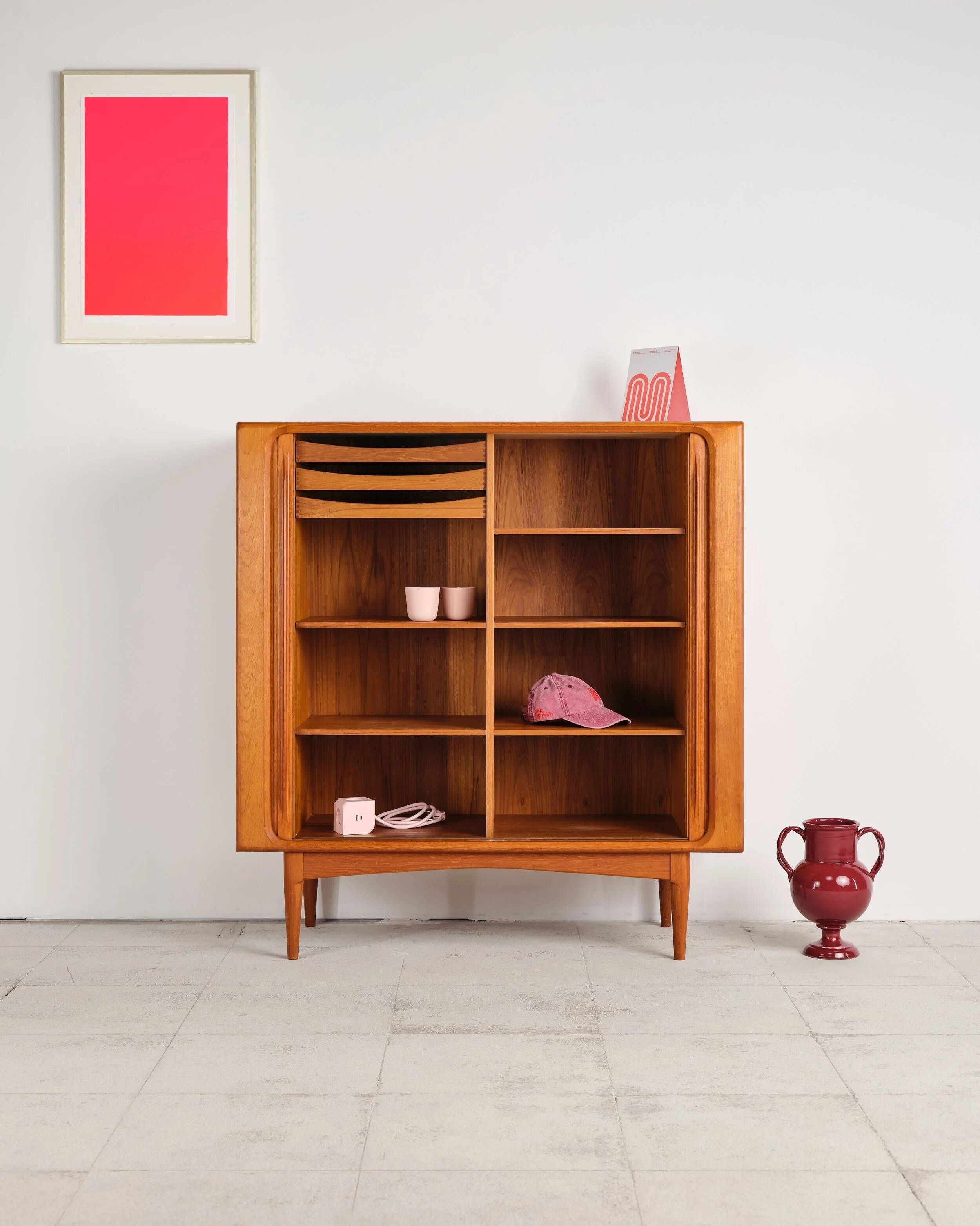 Teak sideboard, Bernhard Pedersen & Søn, Denmark, 1960s