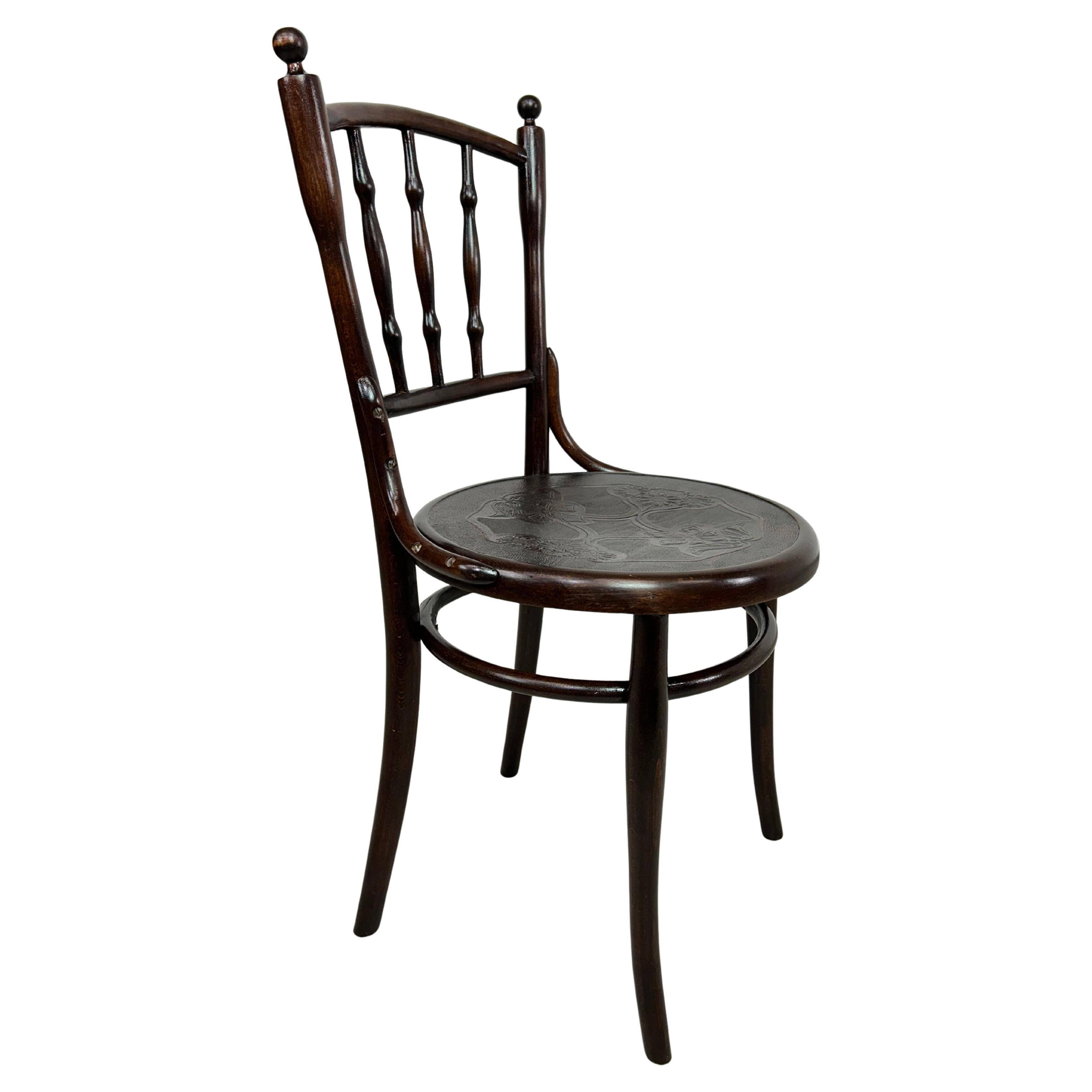 Bentwood dining chair by Thonet
