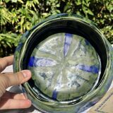 Gilbert metenier signed ceramic bowl // french art deco