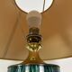 Superb ceramic lamp from the house "Le Dauphin".