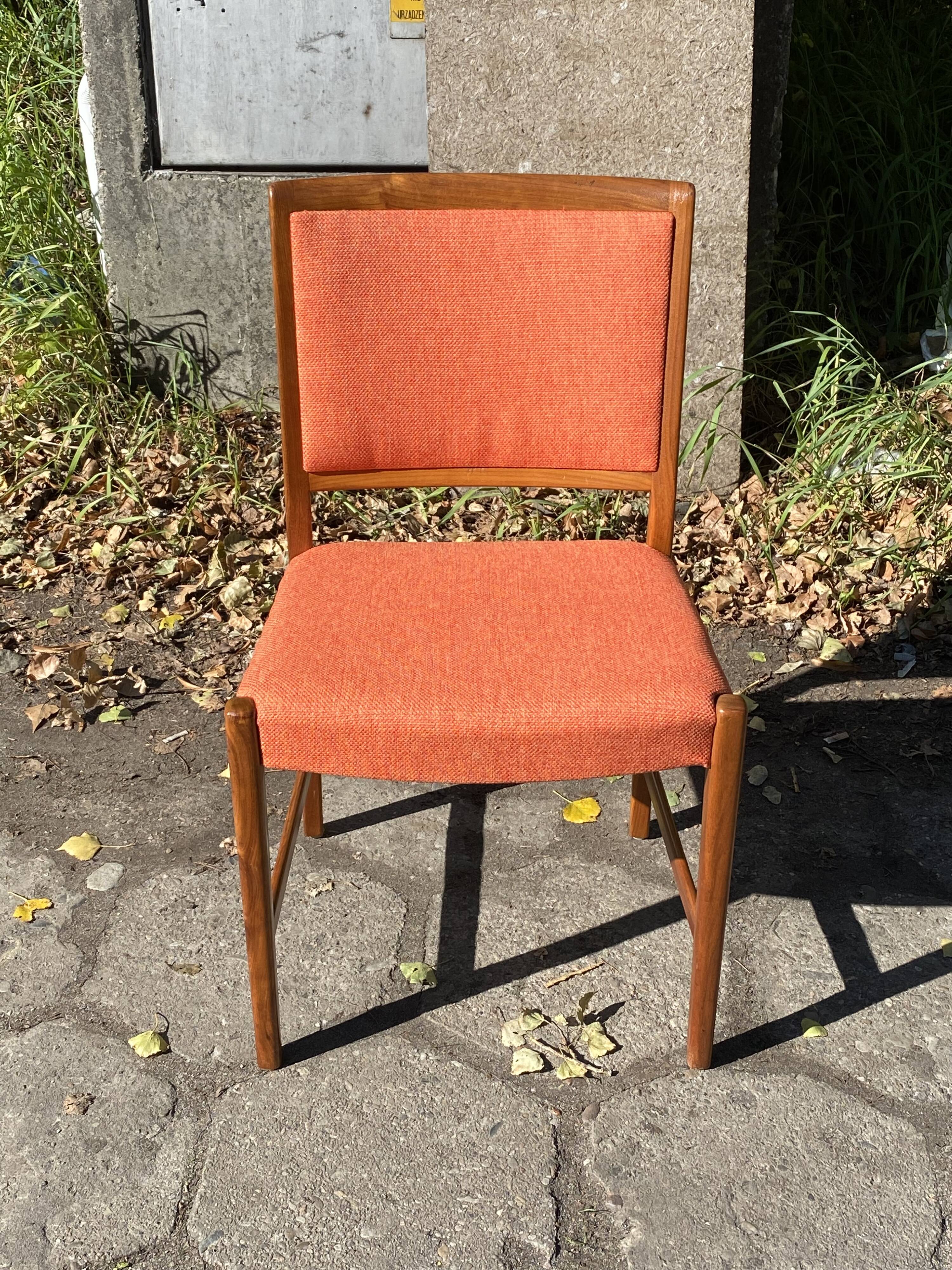 A Set Of Six Danish Chairs