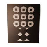 Victor Vasarely after a copscular work