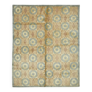 Turkish Handknotted Wool Oushak Rug 240 cm x 302 cm